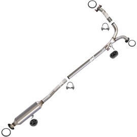 Exhaust Resonator Pipe Compatible for 2007-2012 Lexus ES350 3.5L | Direct-Fit | Northeastern Exhaust | Free Gaskets, Clamps, and Hangers Included | Automotive Replacement Part