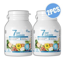 Vbot - Cleansing, purifying, detoxifying - powerful 7 day total internal cleansing formula with pure herbal natural cleansers. Promotes healthy elimination. Safe digestion . Detoxification and intestinal health. Safe and Effective:_2 Bottle