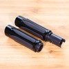 All Black Hand Grips Compatible for Harley Touring Street Road