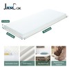 Jamdok 2Inch Cot Mattress Topper,Narrow Twin Foam Mattress for Camping