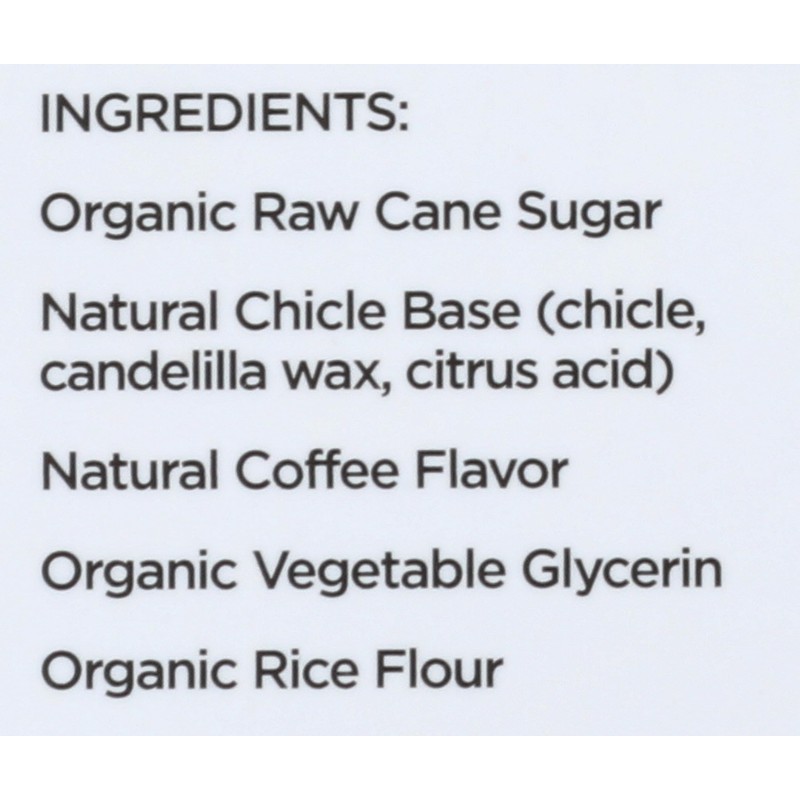 Simplygum Gum Coffee Natural, 15 ct