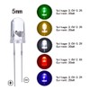 YIXISI 600 pieces 5 mm LED light emitting diode set,