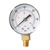 iplusmile 3pcs High Precision Npt Pressure Gauge Psi Bar Markings