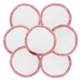 FAIR SQUARED Kosmetik-Pads 7 Stück - Waschbare Abschminkpads aus Fairtrade-Bio-Baumwolle - Zero Waste Alternative zu Wattepads