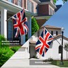 NQ Flag Pole Holder Adjustable, Flag Pole Bracket for Outside