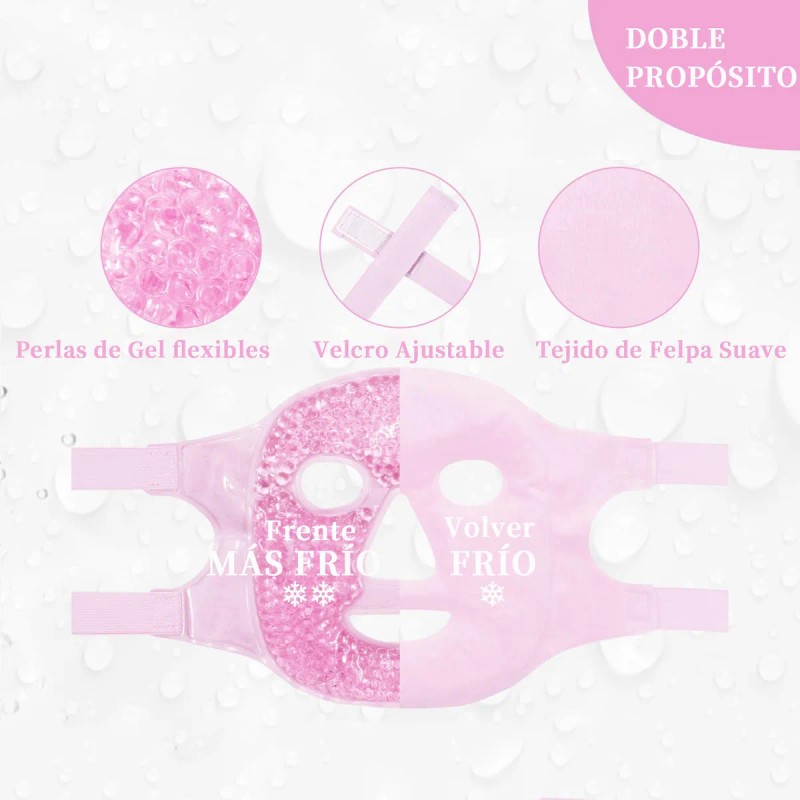 Mascarilla Facial Hidrogel Frio Caliente