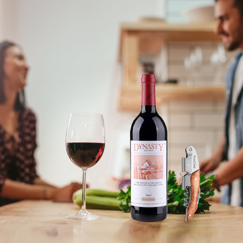 2-Pack Wine Opener Waiter Corkscrew, Premium 420 Stainless Steel Wine