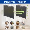 Air Scrubber Active Carbon Filters Compatible with Mounto, BlueDri, VEVOR