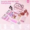 Nail Kit for Beginners with Everything: Professional Nail Acrylic Powder