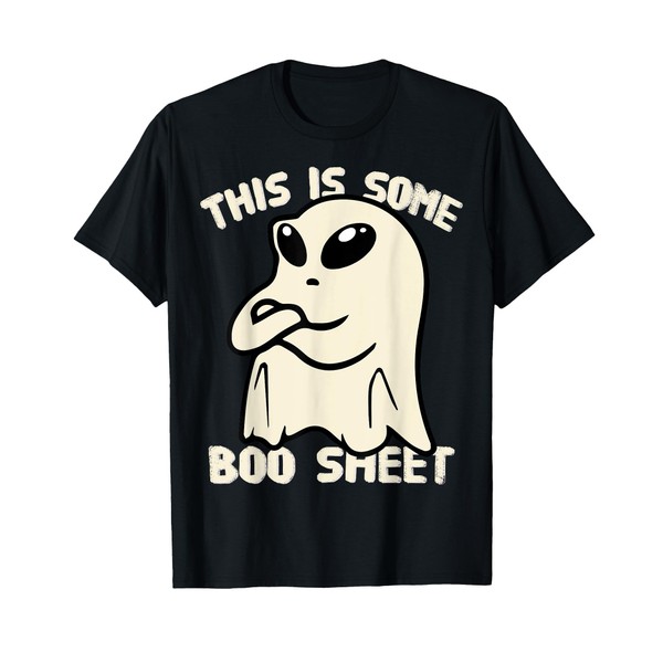 Funny Alien Bullshit Ghost Halloween This is Some Boo Sheet