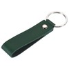 PATIKIL Leather Keychain, PU Circle Keyring Decoration Key Holder Lanyard