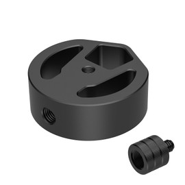 Starlink Mini Tripod Adapter - Aluminum Alloy Tripod Mount Adapter for Starlink Mini - 1/4"~20 and 3/8"~16 Threaded - Enables Tripod