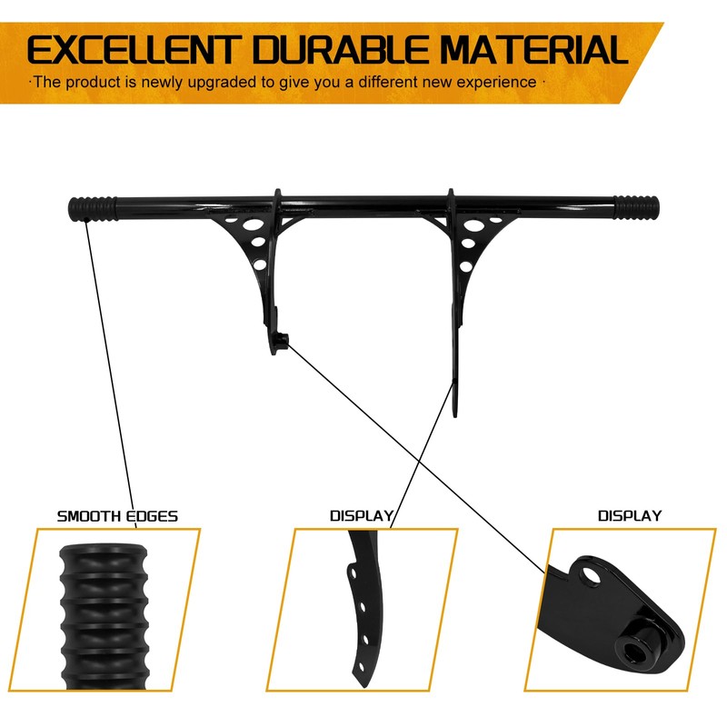 Front Rear Highway Engine Guard Crash Bar Fit for Harley