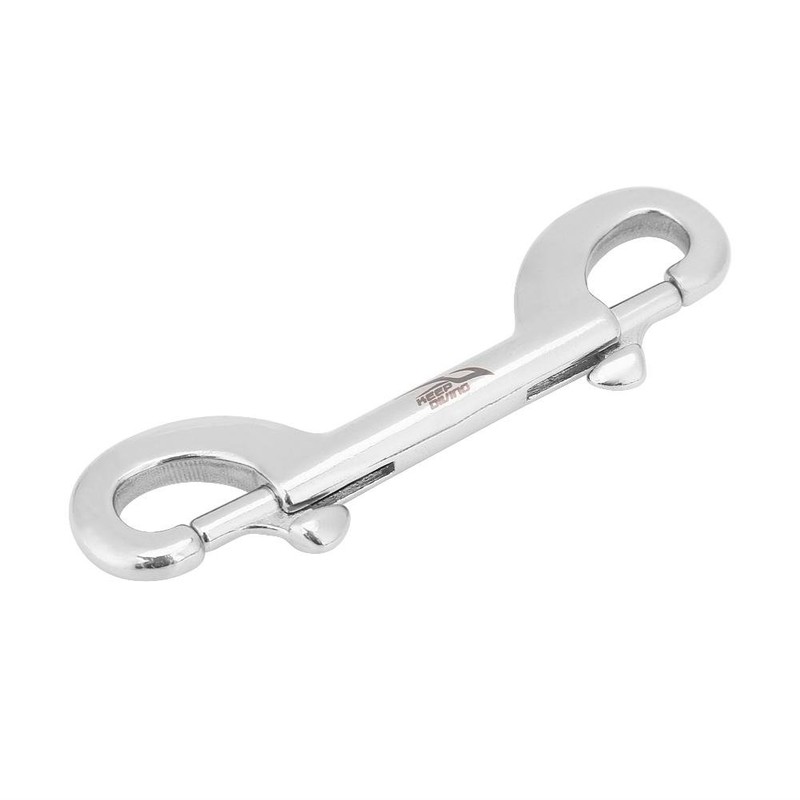 Tbest Diving Hook, Double End Snap Hook 316 Stainless Steel