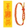 BOXOB Talisman Rope Talisman Bracelet, Nylon Adjustable Lucky Braided Bracelet