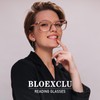 BLOEXCLU Reading Glasses for Women Blue Light Blocking Readers Anti