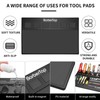 Magnetic Barber Mat with 6 Magnets - 19.3"x12.6" Non-Slip Tool