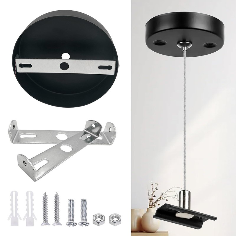 Pack of 6 Ceiling Mount Lamp, Lamp Holder Ceiling Ceiling