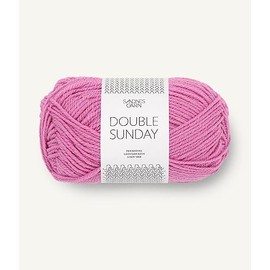 Sandnes Garn Double Sunday approx. 108 m col. 4626 shocking pink 50 g
