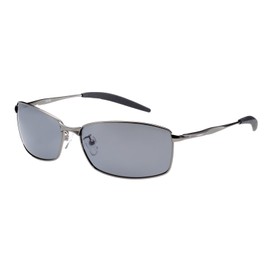 Boken-Oh FB-8A Polarized Sunglasses, Flash Battle Gunmeta