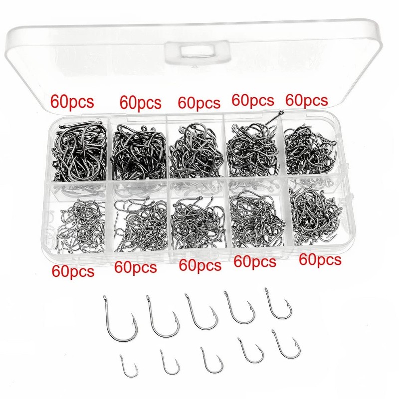 JZK 600pcs assorted Size 3 4 5 6 7 8