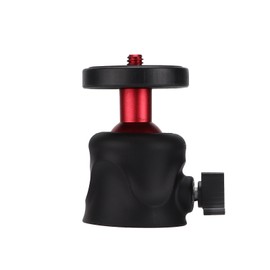 360° Rotation Mini Ball Head Plastic Material Aluminum Alloy Tripod Head Antiskid Ball Head