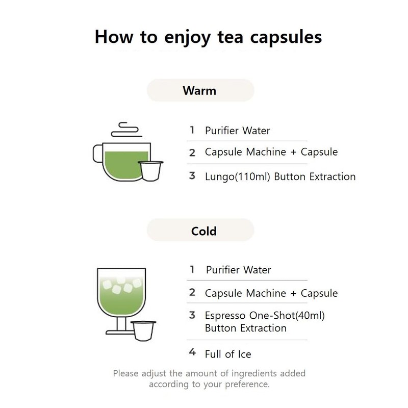 MEDIPRESSO Tea Capsules for Nespresso, Blend Teas, 10 pods (Pack