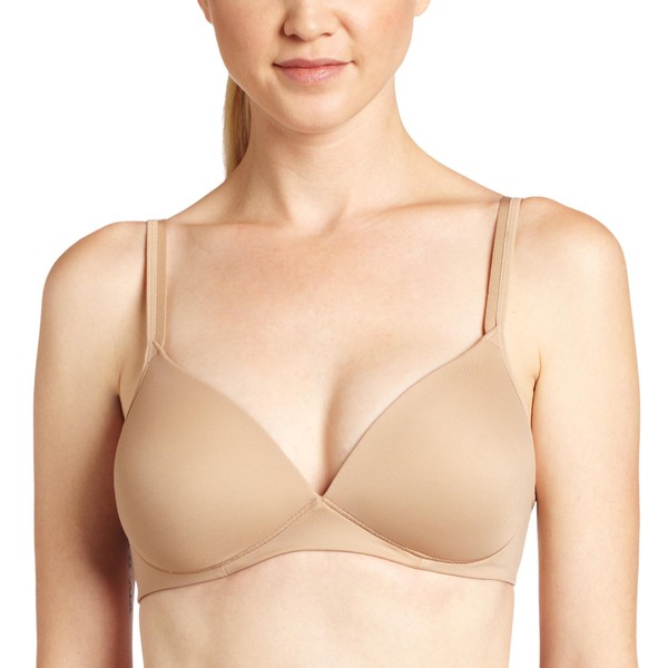 Warner's womens Elements of Bliss Support and Comfort Wireless Lift T-shirt 1298 T Shirt Bra, Toasted Almond, 36A US