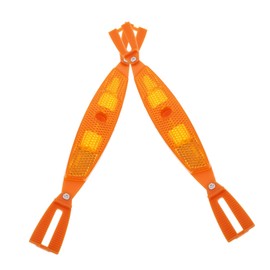 KICHOUSE 1 Pair Bike Reflectors for Wheels Spoke Reflectors Bicycle Bike Spoke Decorations