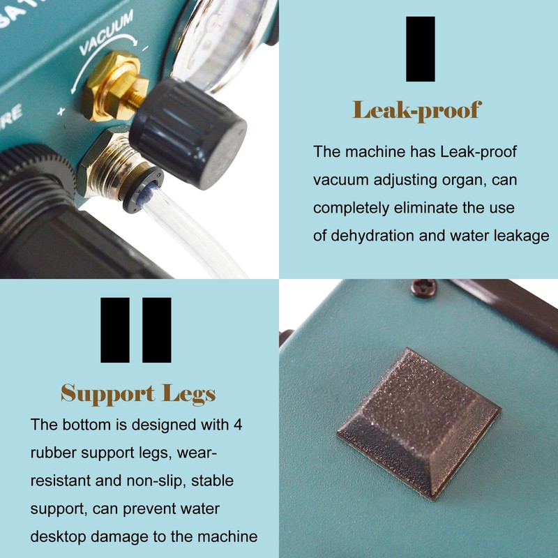 PreAsion 110V Semi-Automatic Glue Dispenser Digital Display Dispenser Machine 983A