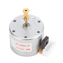 Turntable Motor, Turntable Motor with 3 Speed DC 12V Record Recorder, with 25 mm mounting Hole for Most 3 Speed