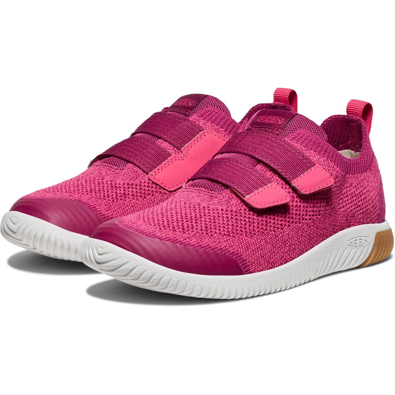 KEEN Unisex-Child KNX Knit Lightweight Double Strap Barefoot Feel Sneakers,