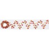 Beistle 1-Pack Decorative Gleam N Flex Autumn Leaf Garland, 25-Feet
