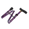 Folding Walking Cane T Handle Adjustable Height Print Folding Cane