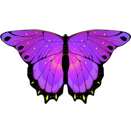 iROLEWIN Toddler-Kids Butterfly-Wings for Girls Butterfly-Costume Children Bug Dress-Up Wings as Play Toys Boys Party Favors