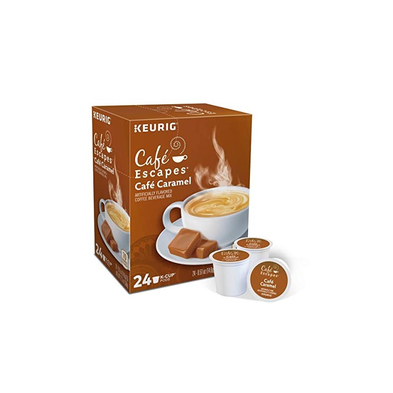 Café Escapes Café Caramel K-Cup Pack 2 - 24 count