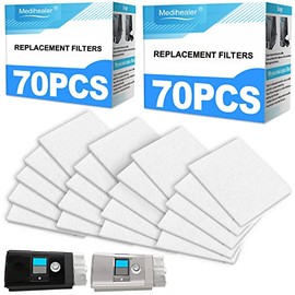 140 PCS Medihealer CPAP Filters(Six-Year-Supply) - Premium Filters for AirSense 10 -for AirCurve 10- S9-for AirStart-Series - Medihealer Replacement Filters Supplies