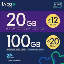Lycamobile blank SIM No-contract SIM is ready and waiting for your next plan £1