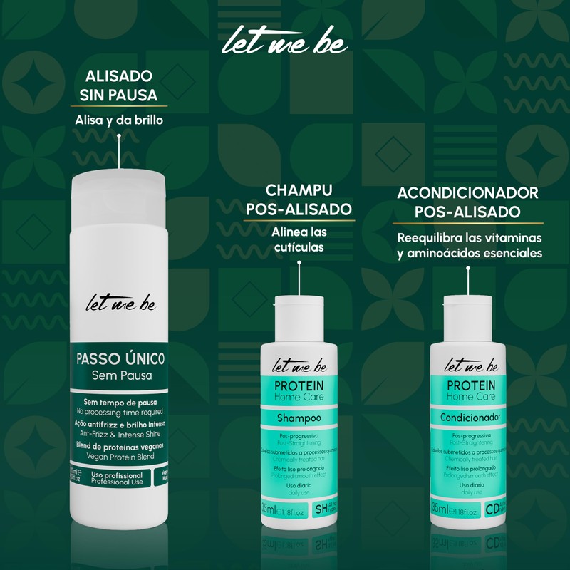 Let Me Be Brazilian Keratin Hair Treatment Kit, Formaldehyde Free