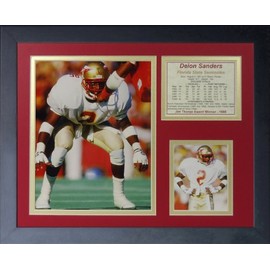 Legends Never Die Deion Sanders Florida State Collage Photo Frame, 11" x 14"