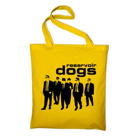 Styletex23 Reservoir Dogs Quentin Tarantino Jute Bag Cotton Bag - Yellow -