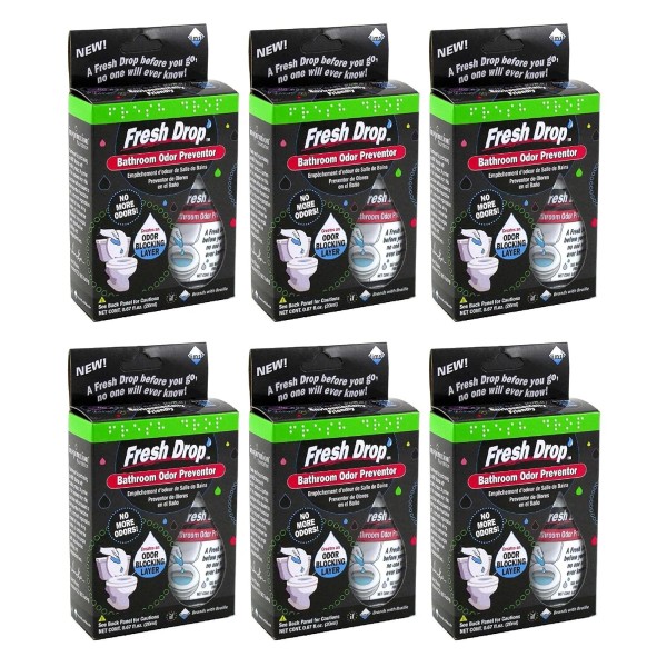 Cleanlogic Fresh Drop Bathroom Odor Preventor 1 ea (Pack of