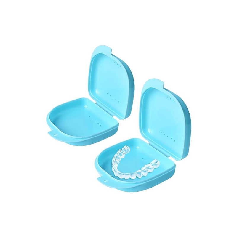 Y-Kelin Retainer Box Retainer Container (Light blue+Light blue)