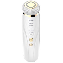 Face Care, Skin Massager Device,White-Gloden