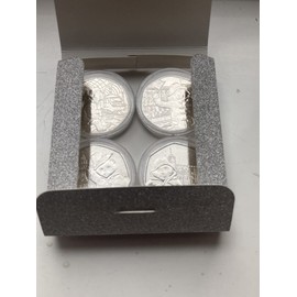 50p RM 2018/2019 Paddington Bear Set of 4 x Coins,St Paul's,Tower,Palace & Station,Uncirculated from sealed bag in capsules