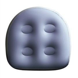 Lvpradior Back Support Hot Tub Cushion, Spa and Hot Tub Booster Seat Pad with 4 Suction Cups, Inflatable and Water-Filled Dual Purpose Support Pad for SPA, Bathtub, Swimming Pool, Hot Tub (Blue)