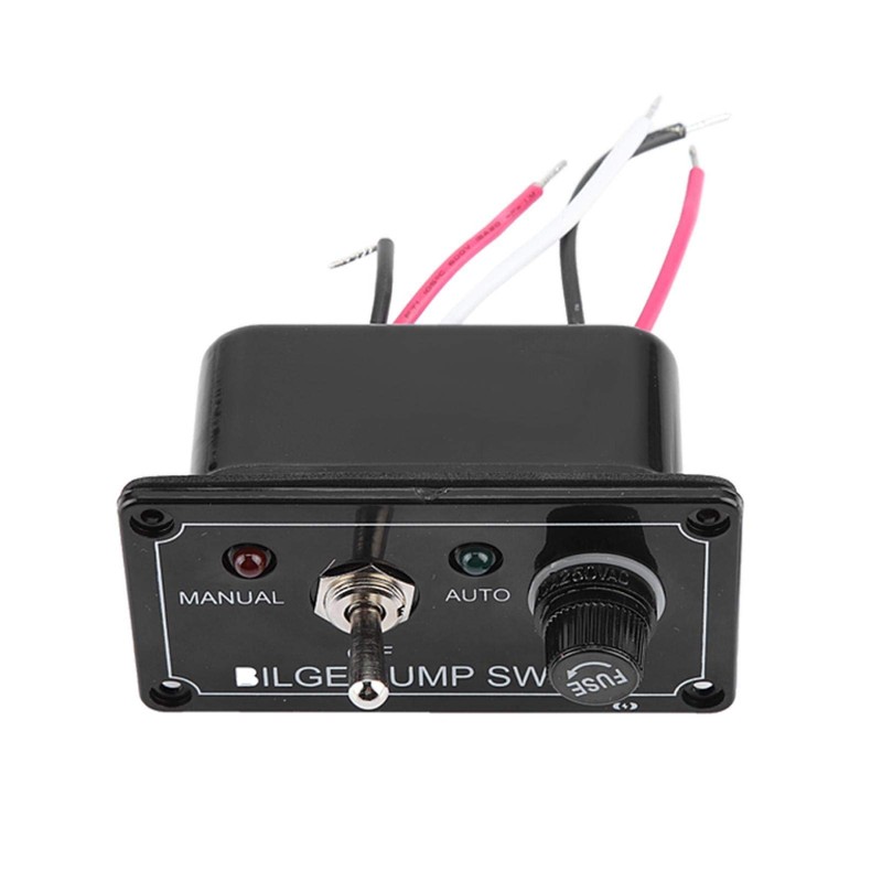 Bilge Pump Control Panel, Bilge Pump Switch for Marine Boats,