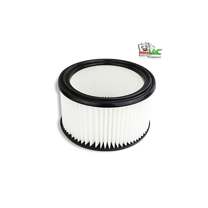 MisterVac Lamella Filter Replacement Filter Compatible with Wap Alto Nilfisk