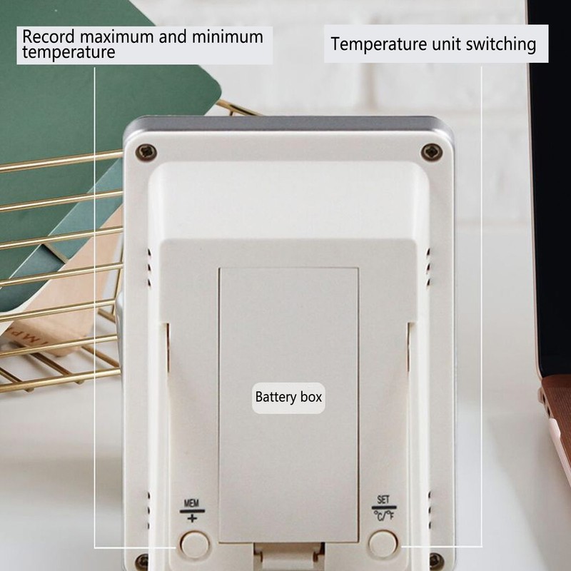 Wireless Solar Pool Temperature Meter High Accuracy IPX8 Waterproof LCD