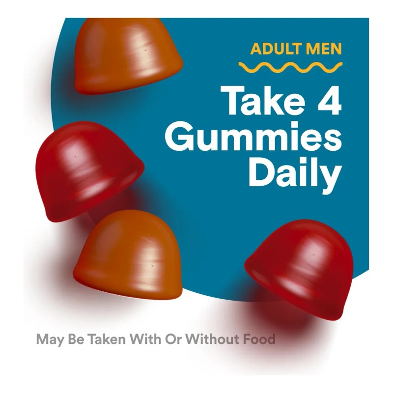 Smartypants Gomitas Multivitamínicas Orgánicas Hombres 120ct